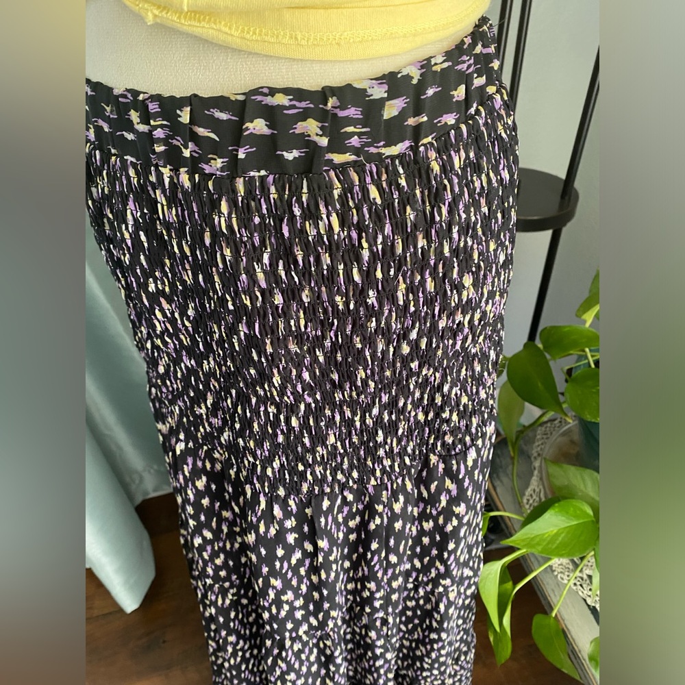 Code Mode Smocked Maxi Skirt - image 3